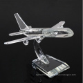 Presentes de decoração de negócios K9 Crystal Plane Model